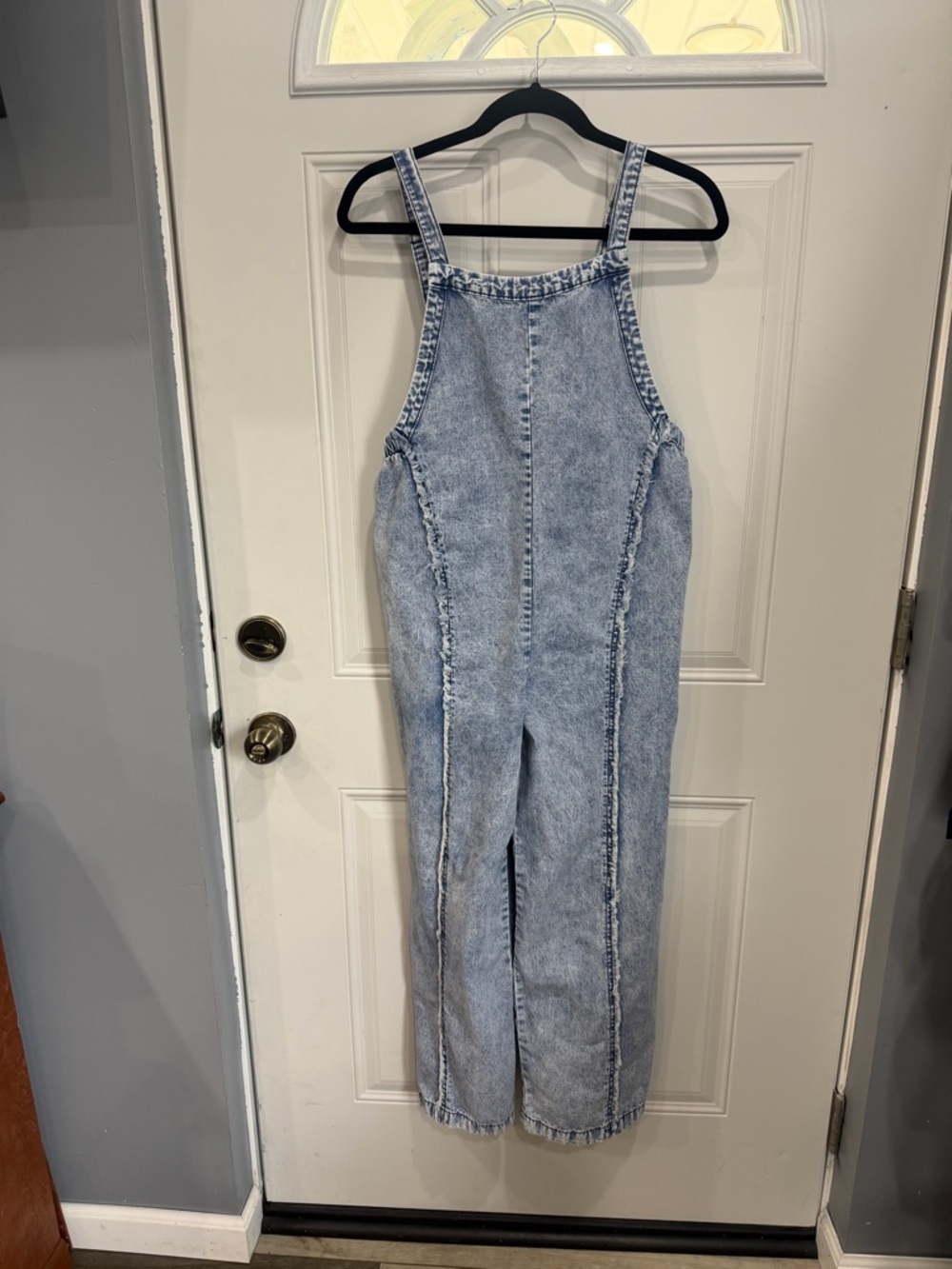 Light Wash Denim Overalls